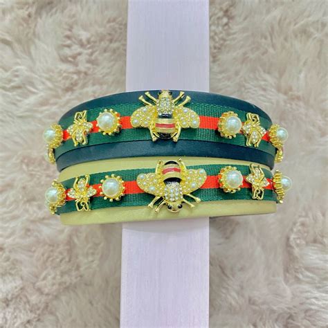 gucci inspired bee headband